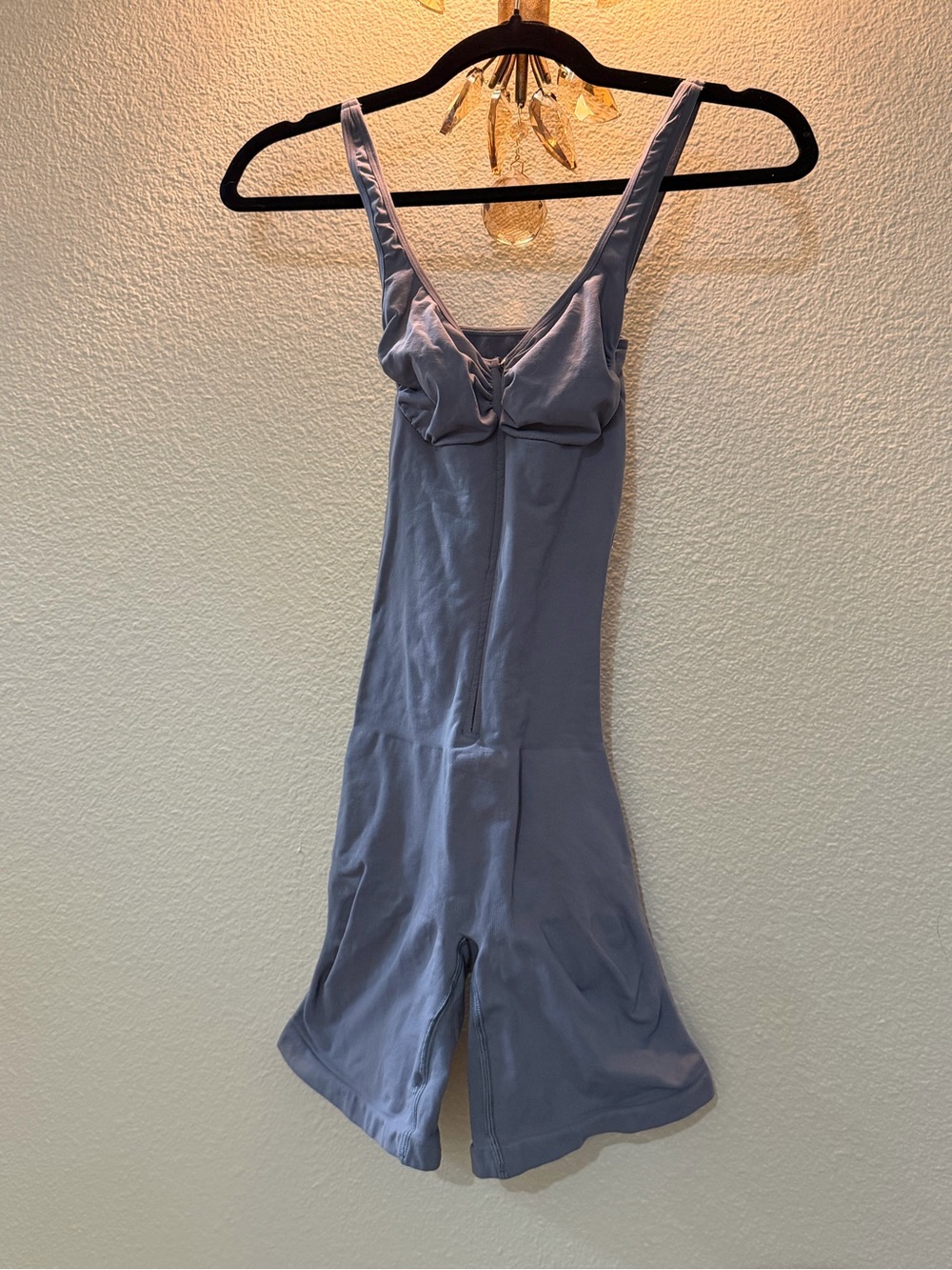 SKIMS Women's Steel Blue Seamless Sculpt Shapewear Bodysuit